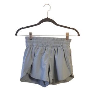 Lululemon Light Dusty Blue Running Shorts